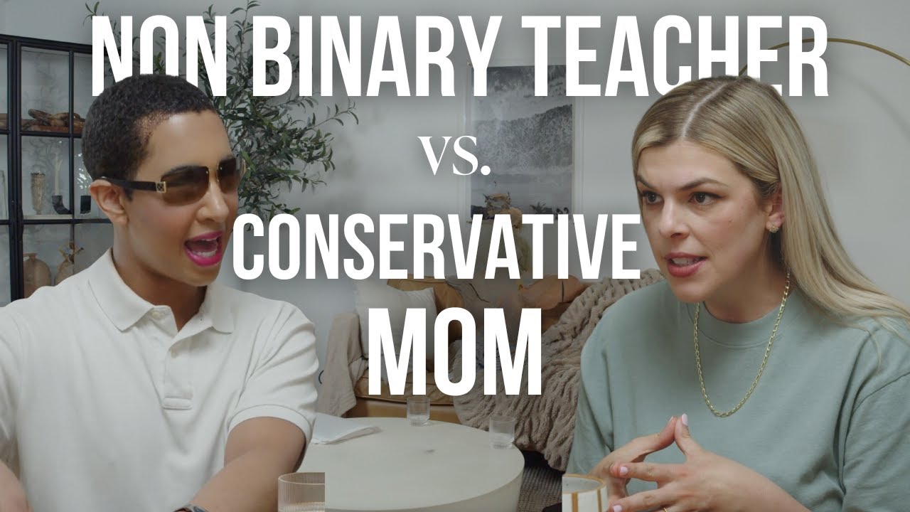 Gender Transition for Children DEBATE / Allie Stuckey vs Desmond Fambrini