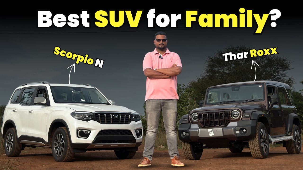 Mahindra Thar vs Scorpio N – Which One Rules the Road? 🚙⚔️