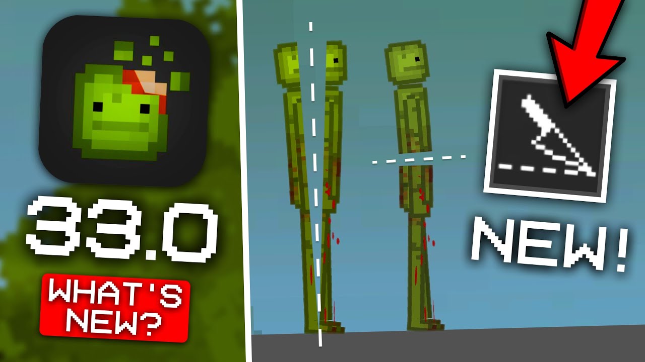 UPDATE 33.0: NEW SLICING TOOL! NEW LEAK in Melon Playground!