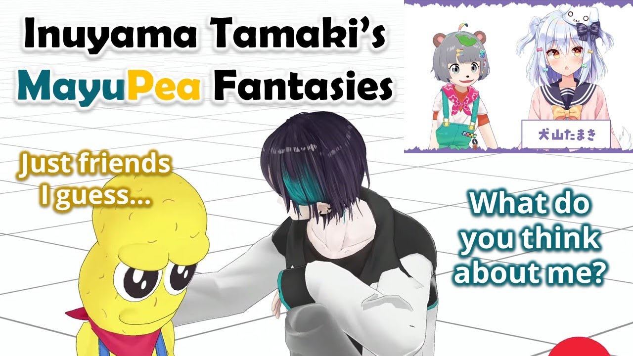 【ENG SUB】Inuyama Tamaki's MayuPea Fantasies【Mayuzumi Kai / Peanuts-kun / Inuyama Tamaki / Ponpoko】