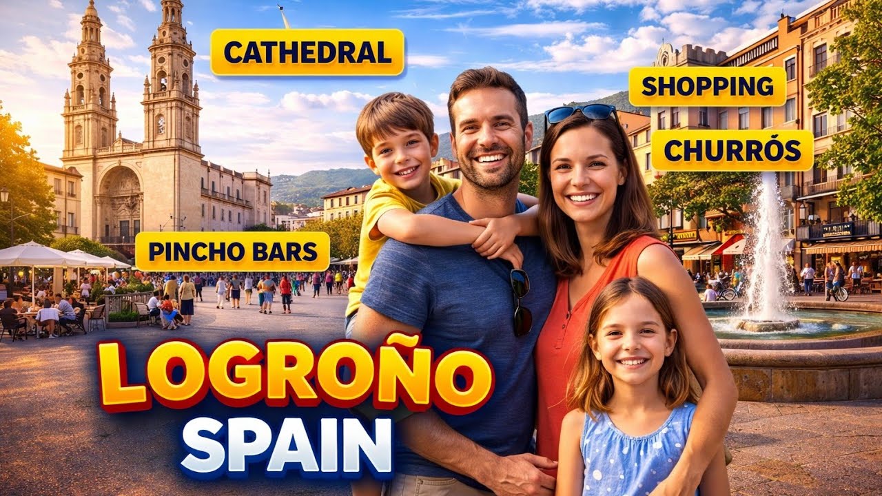 Logroño Spain family holiday roadtrip, exploring the city and surroundings