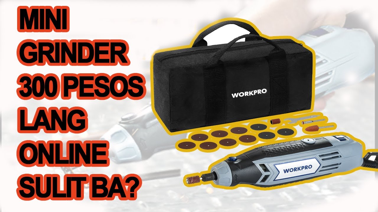 Affordable Mini Grinder -  Workpro 130W mini grinder