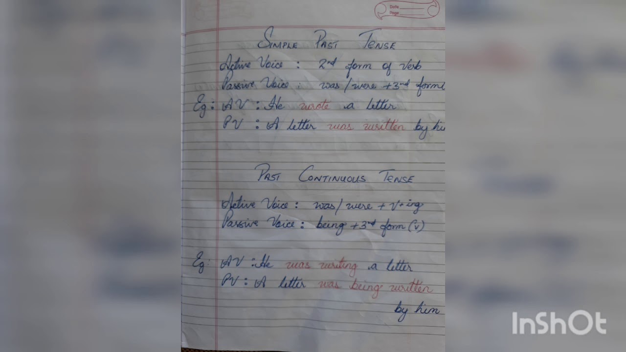 Active and Passive Voice (In Mizo)