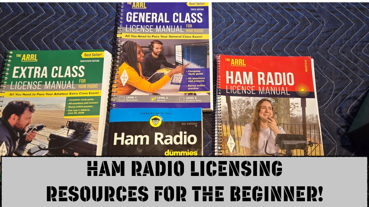 HAM RADIO LICENSING RESOURCES FOR THE BEGINNER!