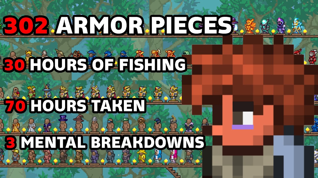 I Collected Every Armor Set in Terraria. It Broke me.