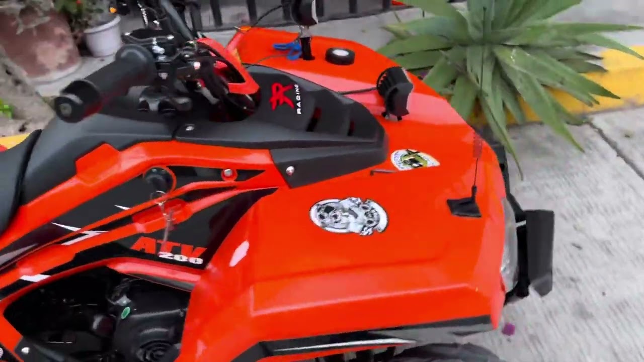 Italika atv 200 luces exploradoras