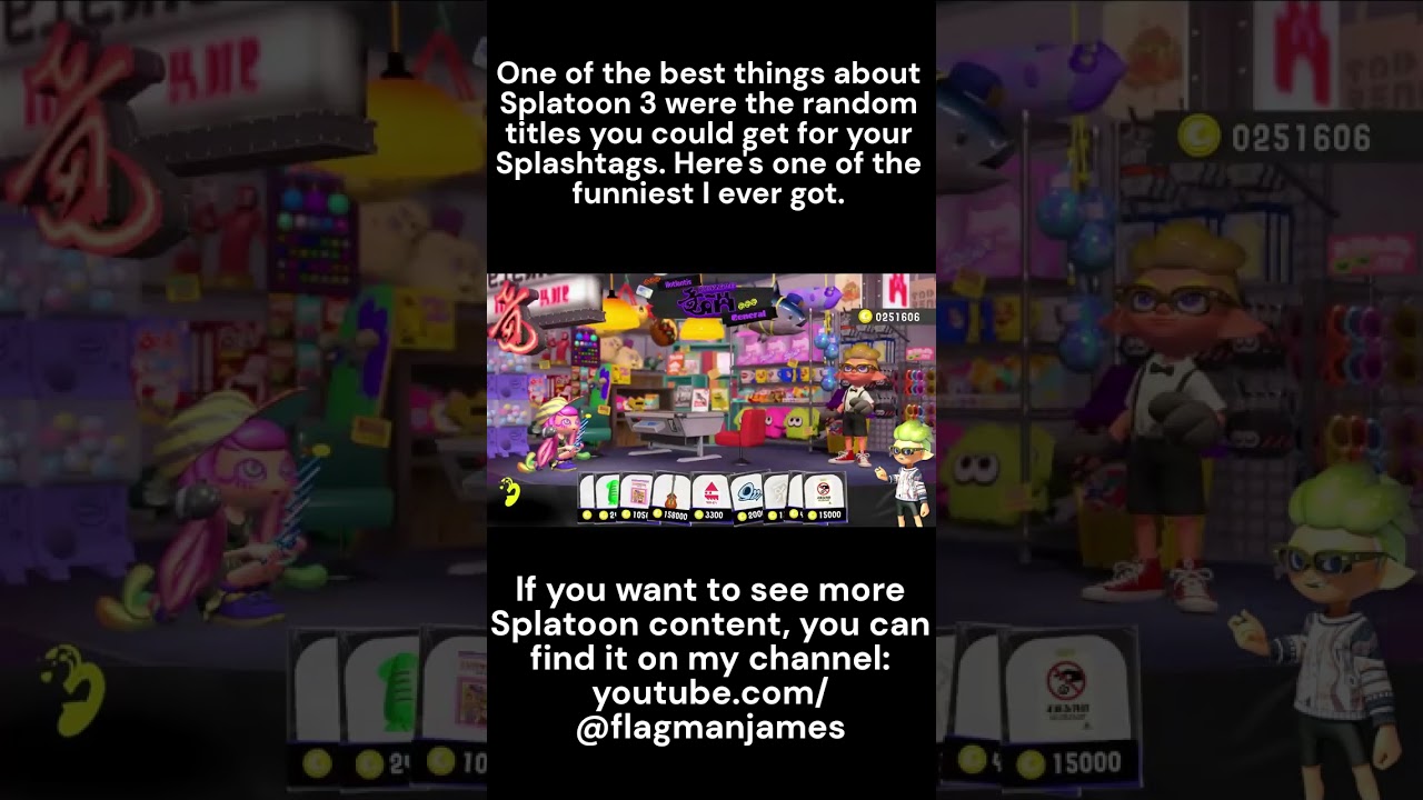 FUNNY SPLASHTAG TITLES! #splatoon #splatoon3