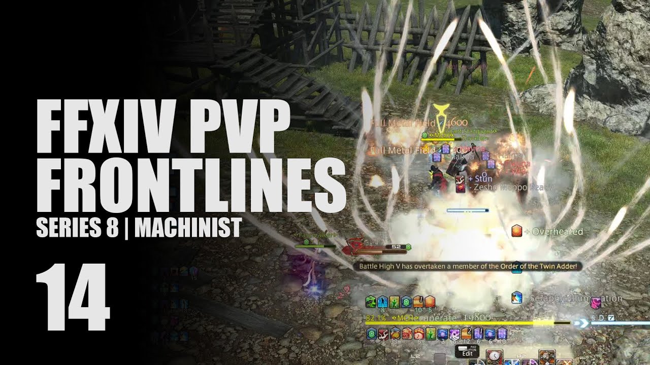 Trying Out Bravery for Machinist | FFXIV PVP Series 8 | Frontlines 14