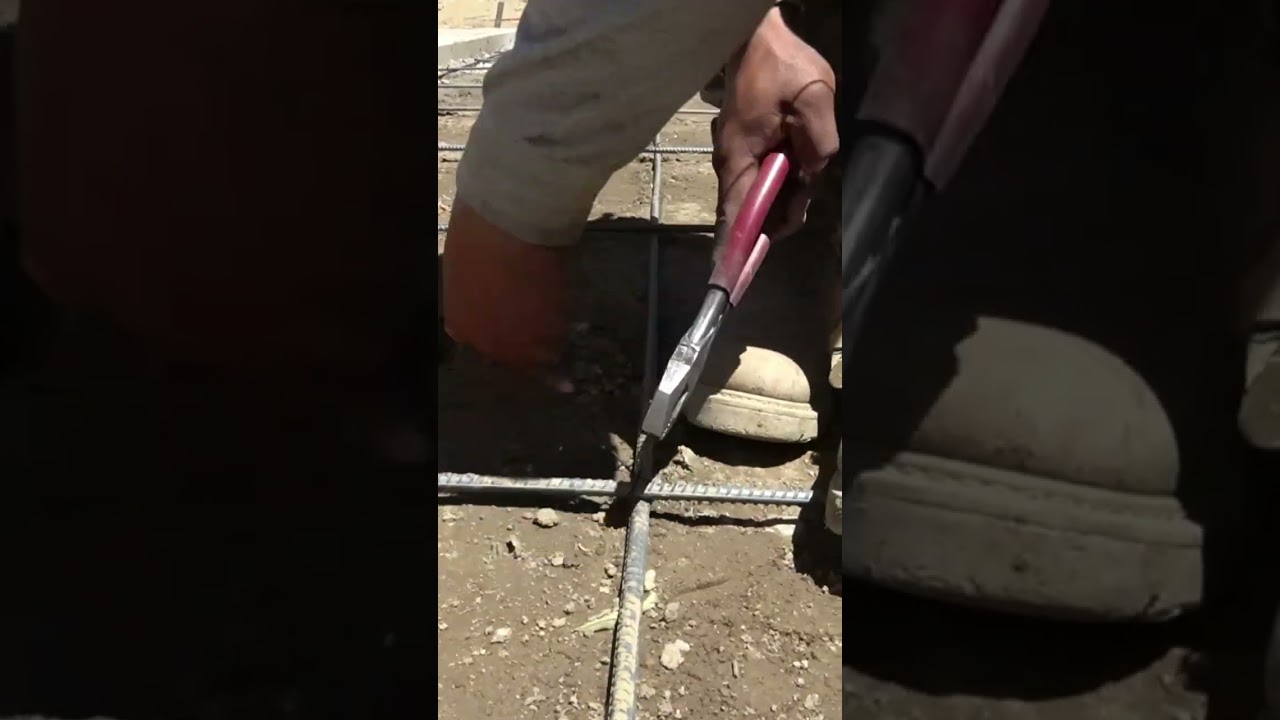 How To Tie Rebar FAST!