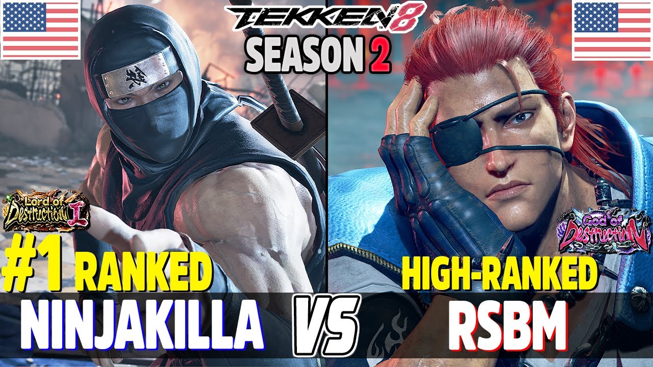 Tekken 8  ▰  NINJAKILLA (#1 Ranked Law) Vs RSBM (Howarang) ▰ Ranked Matches!