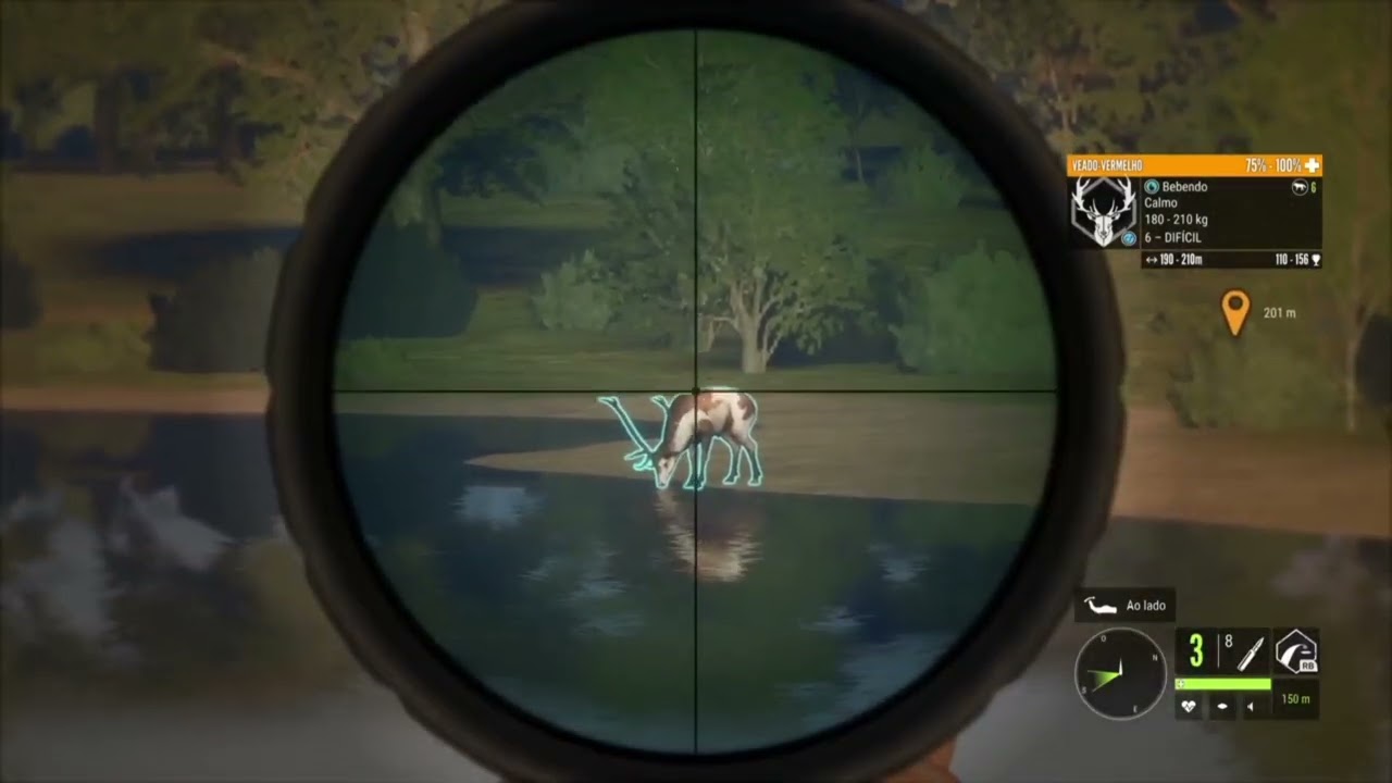 THE HUNTER MAPA 4 - COLINAS VEADO VERMELHO 6 - MALHADO. 