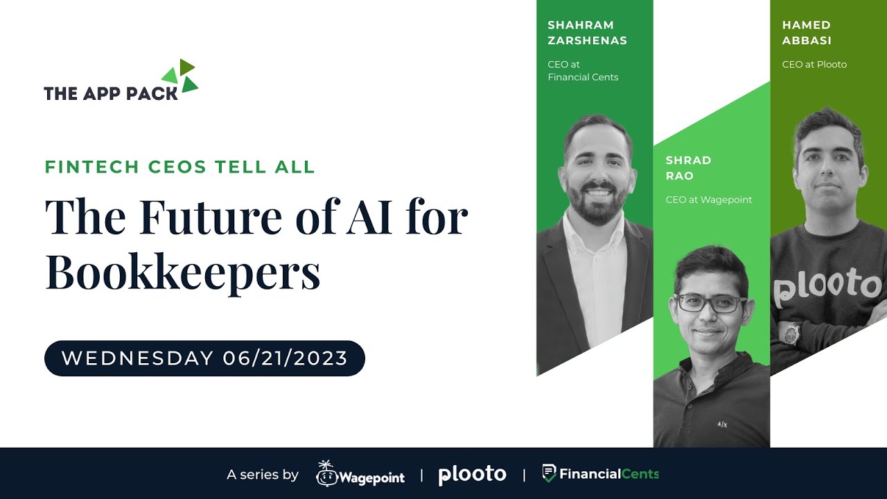 AI in Bookkeeping - Fintech CEOs Tell All: The Future of AI for Bookkeepers