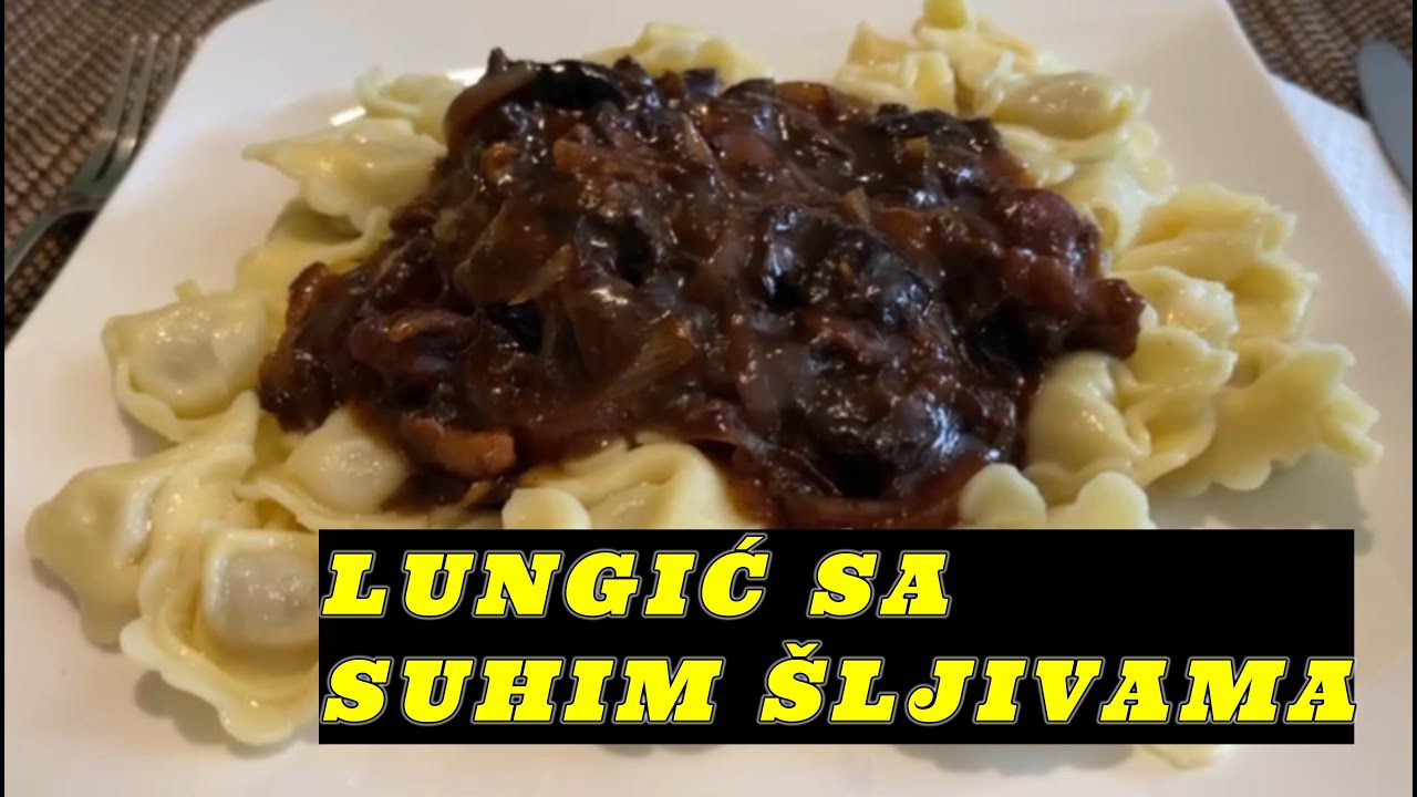 Lungić sa suhim šljivama │PORK LOIN WITH PRUNES