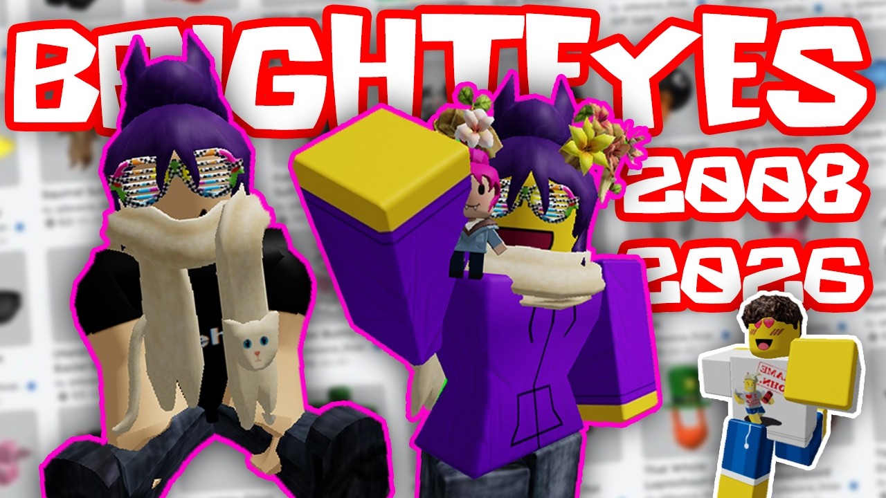 Эволюция и история Brighteyes в ROBLOX (2008-2026)
