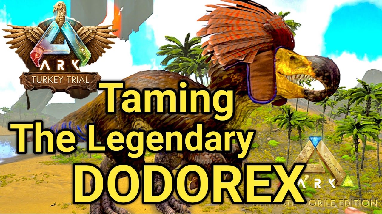 Укрощение легендарного Додо Рекса! 🔥 | ARK Ultimate Mobile Edition #arkmobile