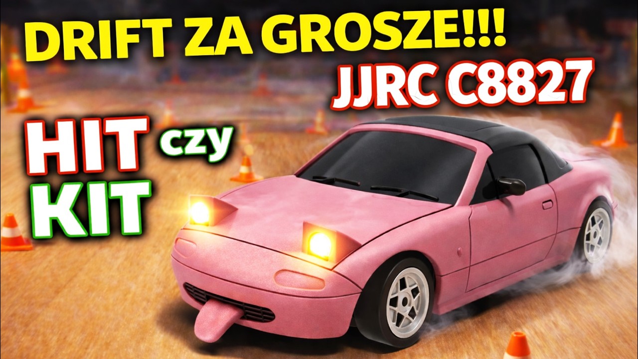 DRIFT ZA GROSZE!!! JJRC C8827 🚘  DOMOWE WYŚCIGI AUTKIEM RC dla każdego 🛑 HIT czy KIT