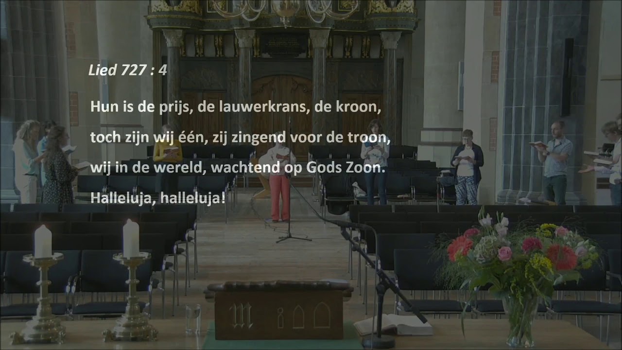 Lied 727, Voor alle heiligen in de heerlijkheid
