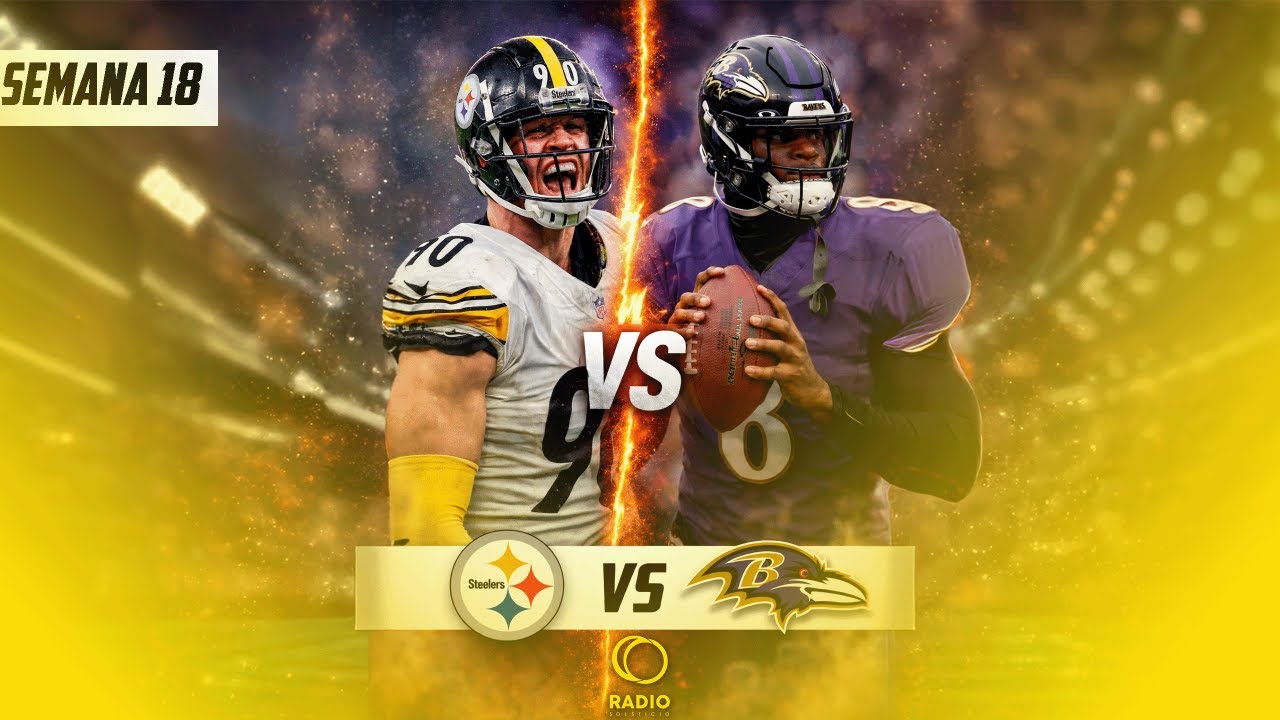 Pittsburgh Steelers vs Baltimore Ravens EN VIVO hoy | Partido NFL en directo