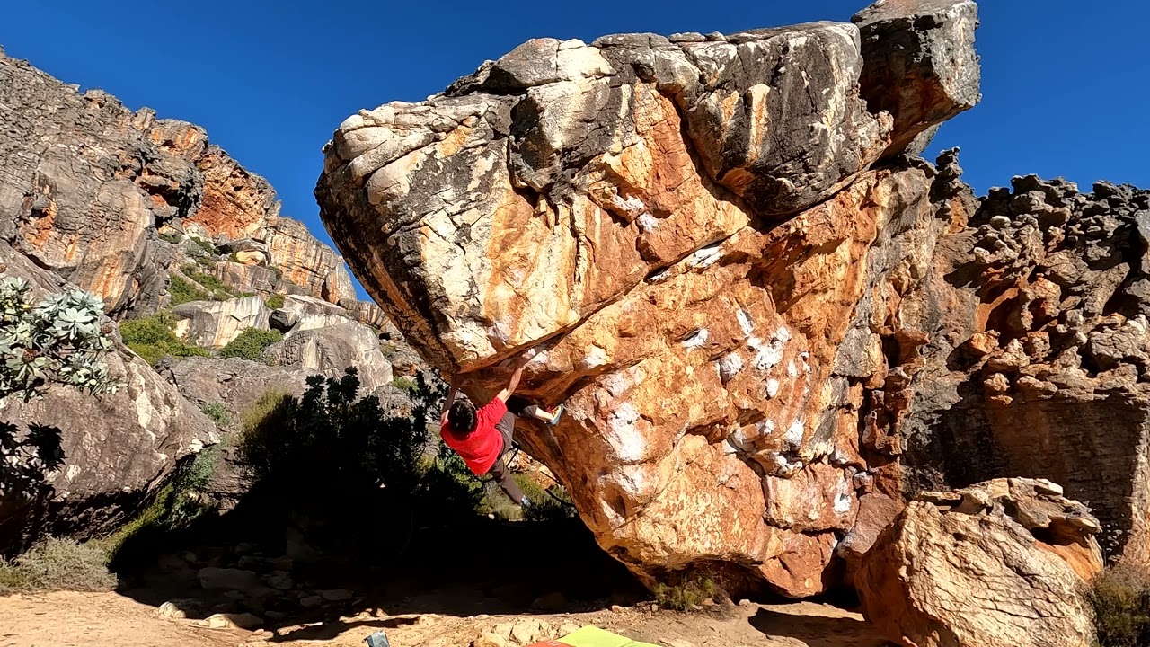 Nutsa 8a, Rocklands