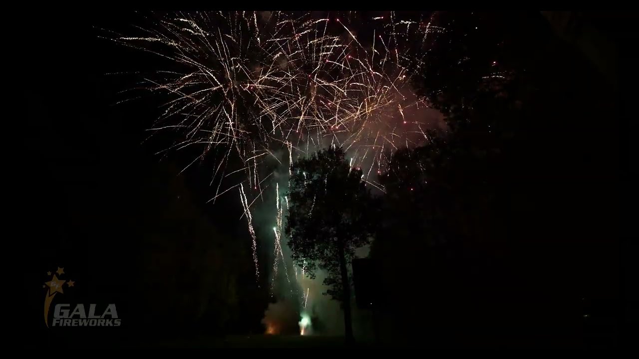 Gala Fireworks   Thornhurst Manor   Doncaster Fear Factory Display 2025