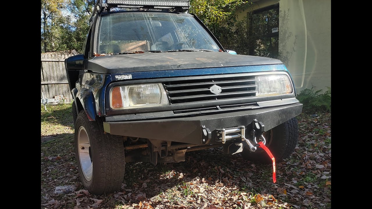 Offroad bumper build! 1995 Suzuki Vitara