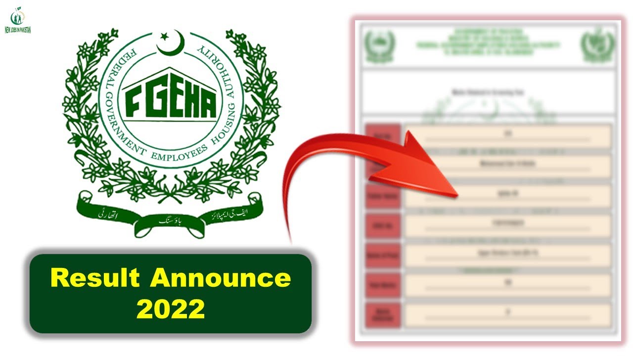 FGEHA JOBS 2022 Result | Ministry of Housing and works Jobs 2022 Result | FGEHA Jobs 2022