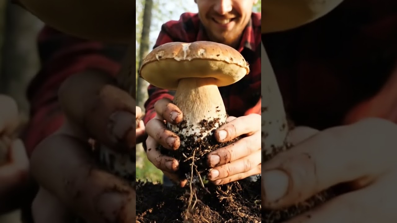Boletus edulis - #boletus #mushroom #fungi #ai #aishorts