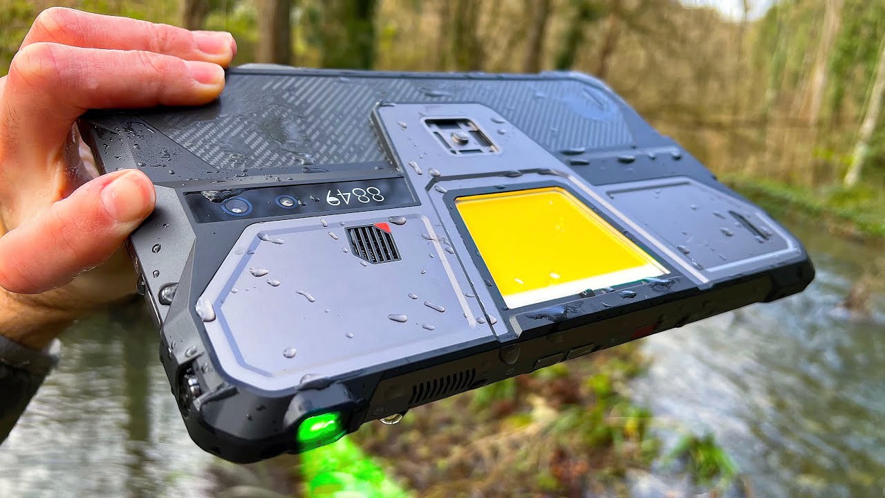 Un MONSTRUO de metal de 11 pulgadas, proyector láser, 2 ventiladores y 997 LEDs – 8849 TANK Pad