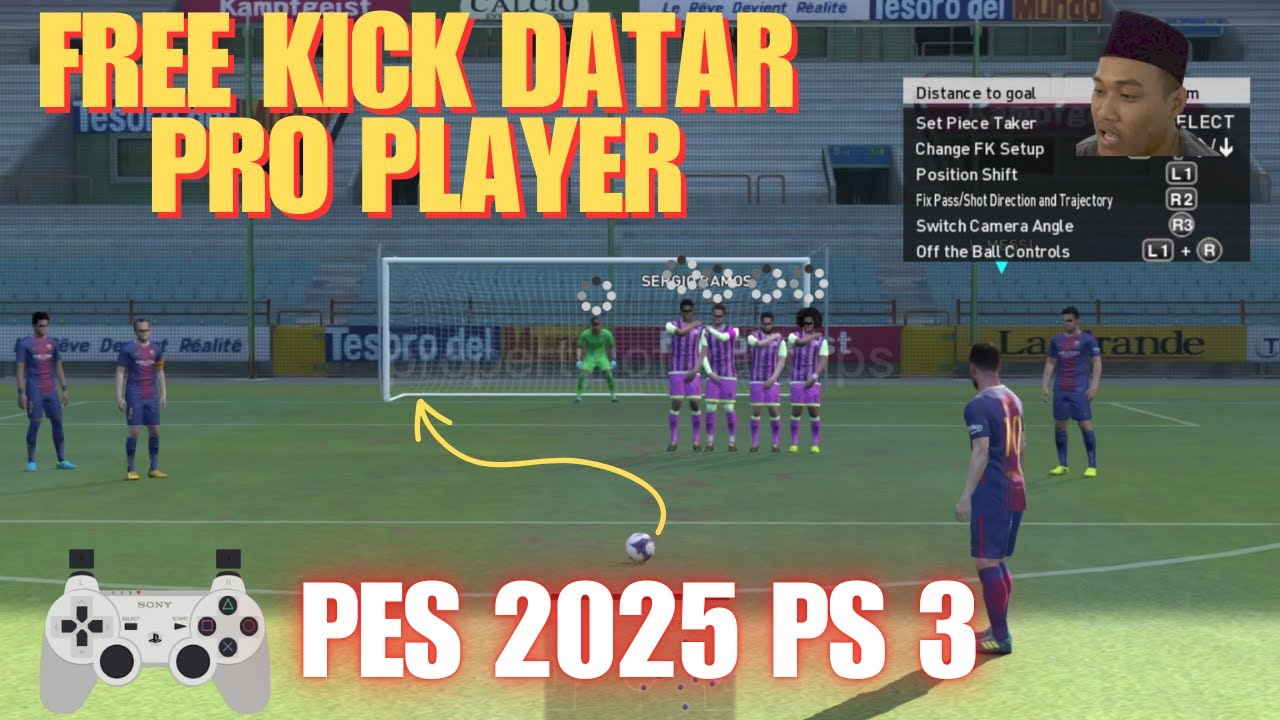 TUTORIAL FREEKICK DATAR DALAM 11 MENIT DI PES 2018