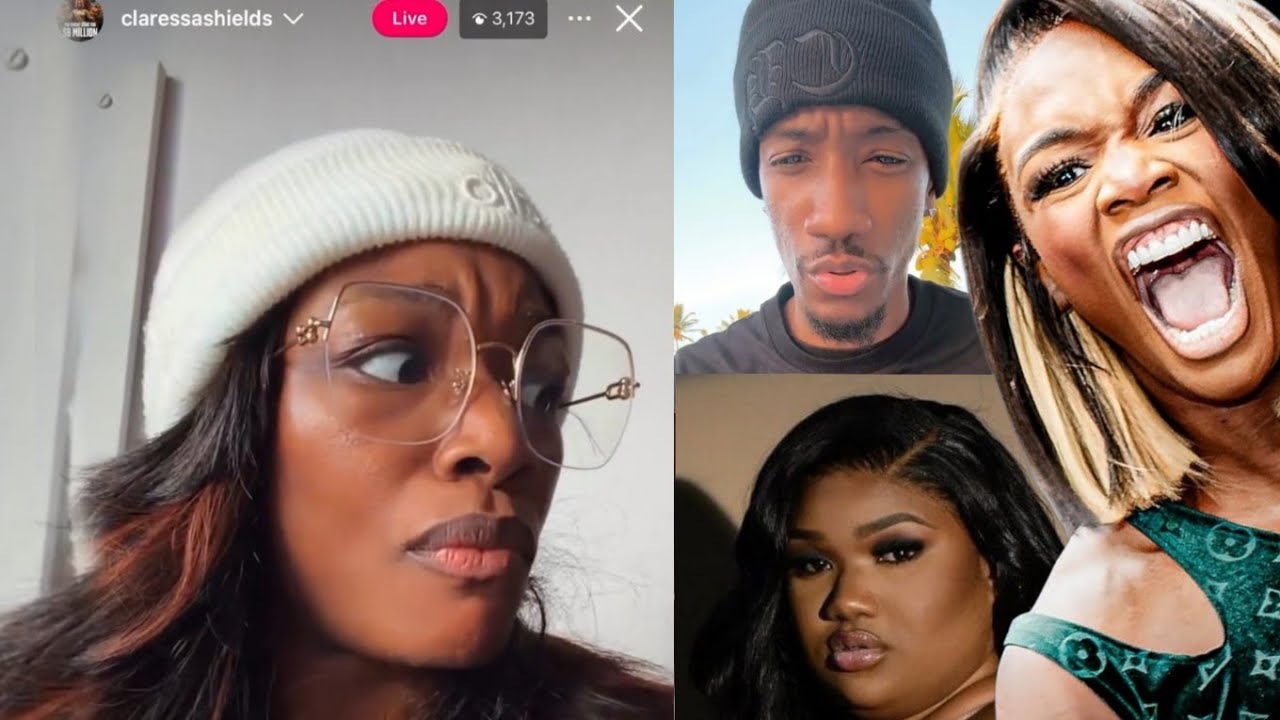 CLARESSA SHIELDS GOES OFF ON LEMMY & BIGGIE |LEMMY & NATALIE NUNN JOIN HER LIVE #zeus 