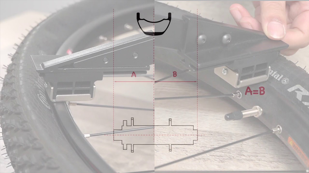 How to Use BIKEHAND YC-509 Bike Bicycle Wheel Centering Alignment Gauge Tool