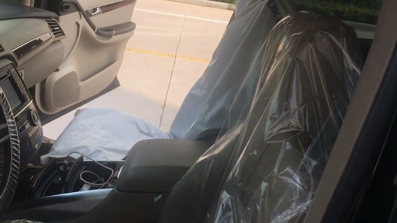 plastic car seat cover, two types can be chosen, car seat cover with single or two pockets