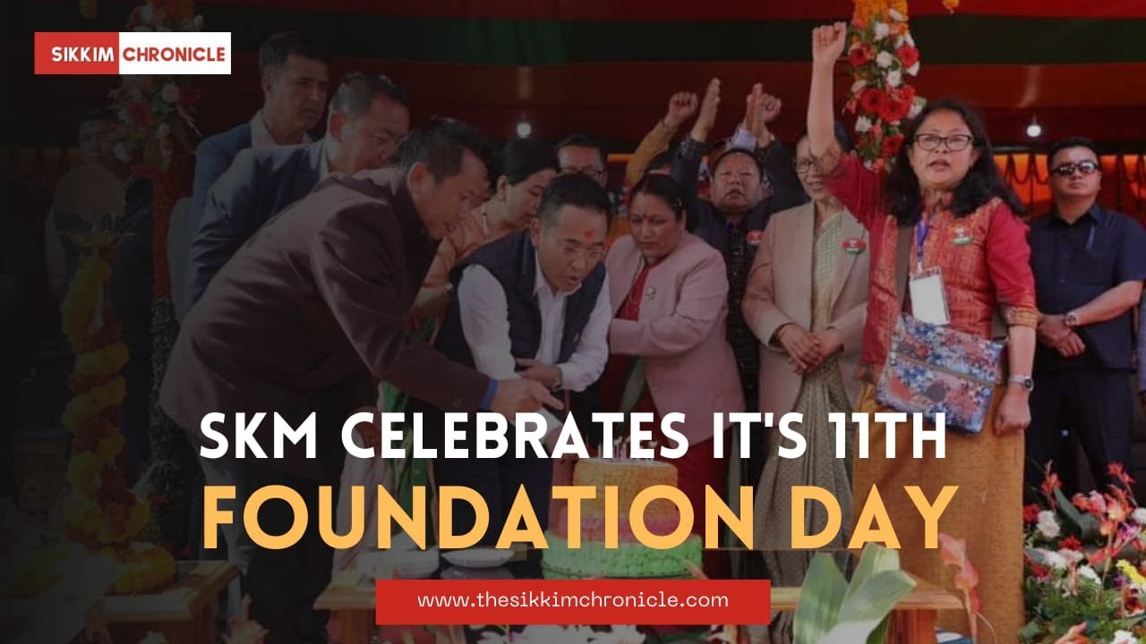 Sikkim Krantikari Morcha (SKM) celebrates it's 11th Foundation Day