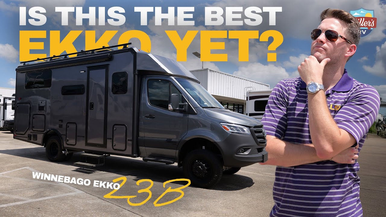 2026 Winnebago Ekko 23B Tour | All-New AWD Class C RV Built for Off-Grid Adventure!