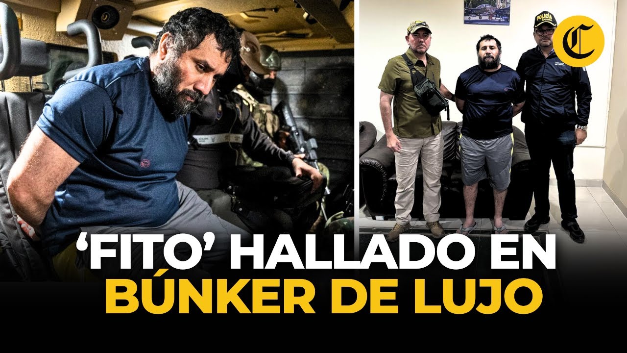 CRÓNICA de la captura de FITO, el líder de ‘Los Choneros’, dentro de un BÚNKER de lujo | El Comercio