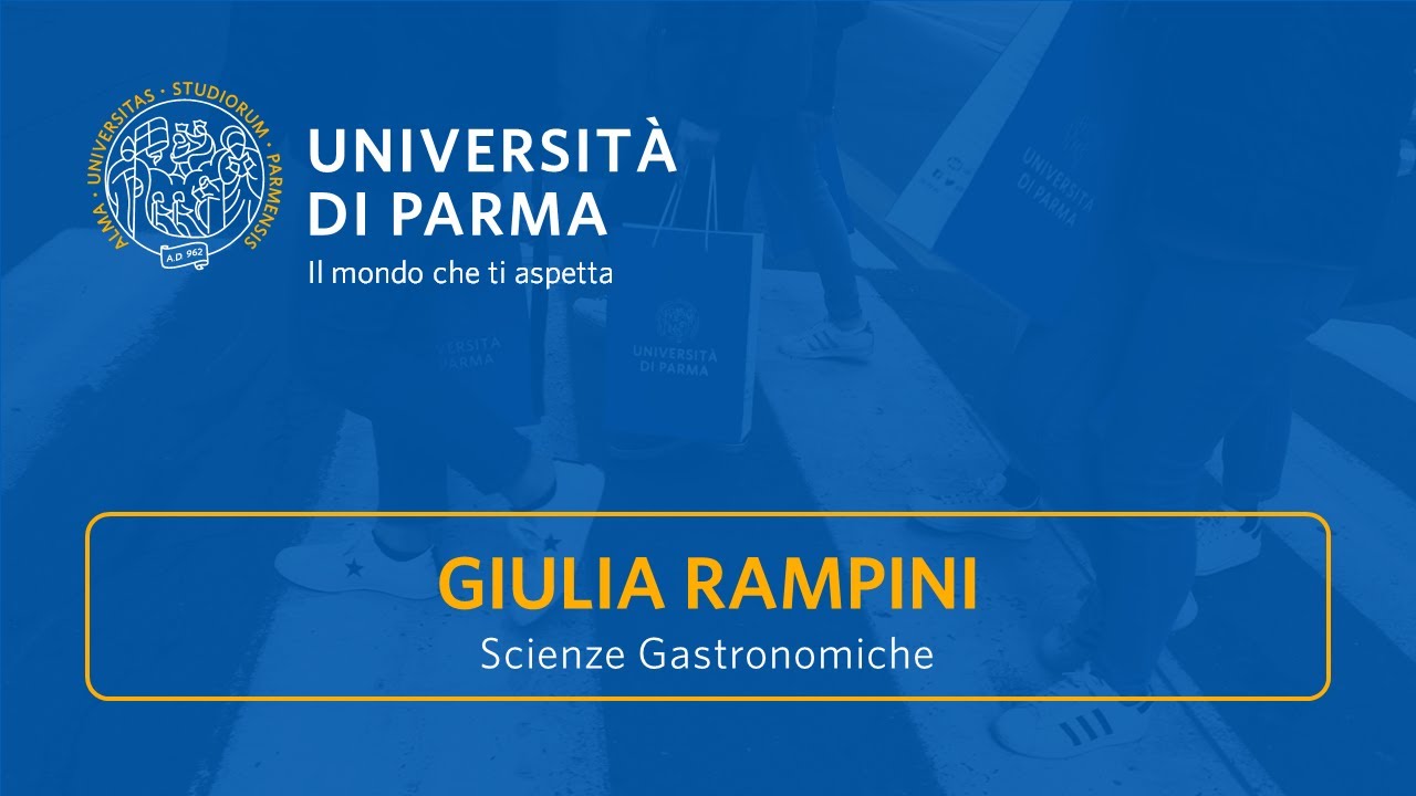 Ho studiato Scienze Gastronomiche all’Università di Parma – Giulia Rampini