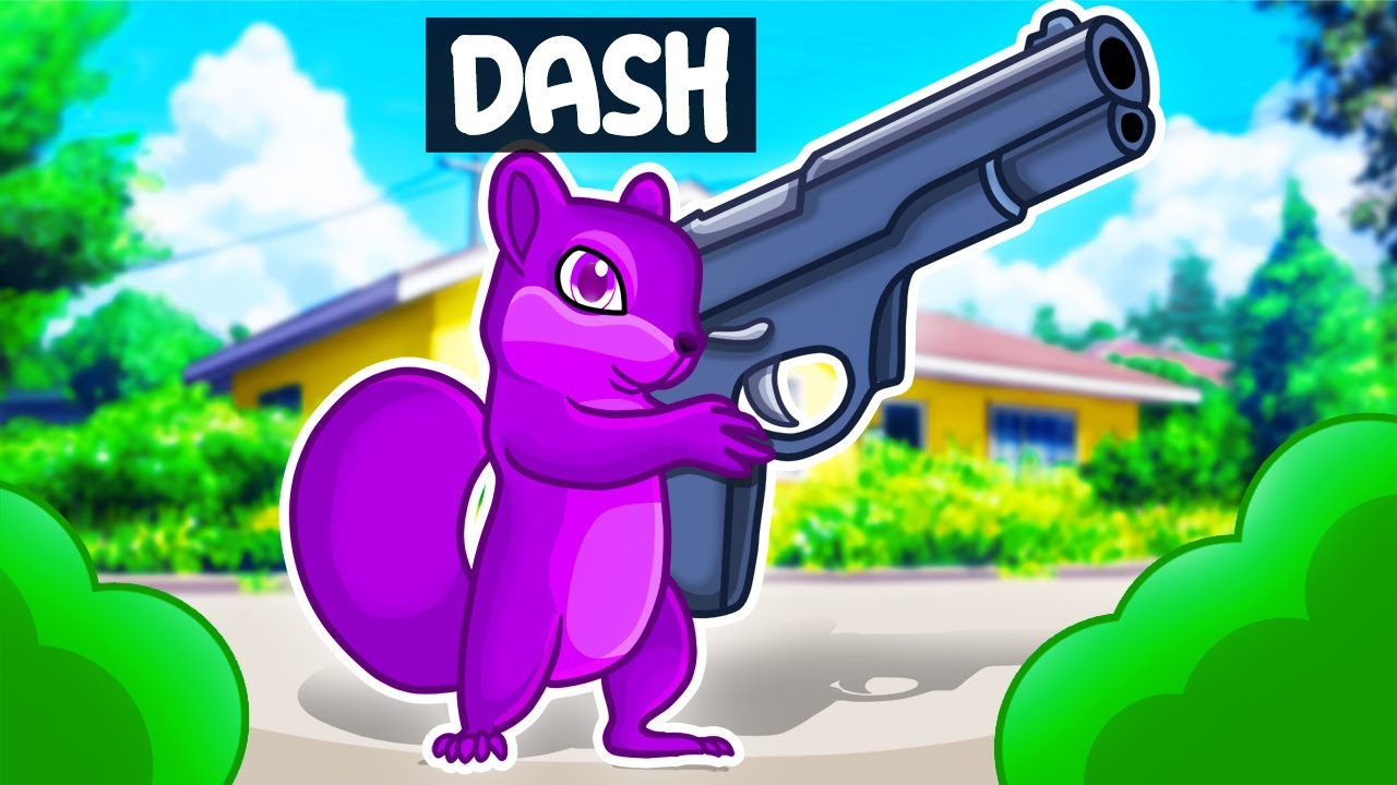 Squirrel with a GUN…