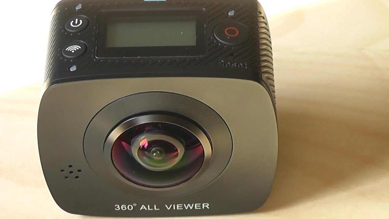 EleCam 360 Dual Lens 360 Degree VR Panorama Camera