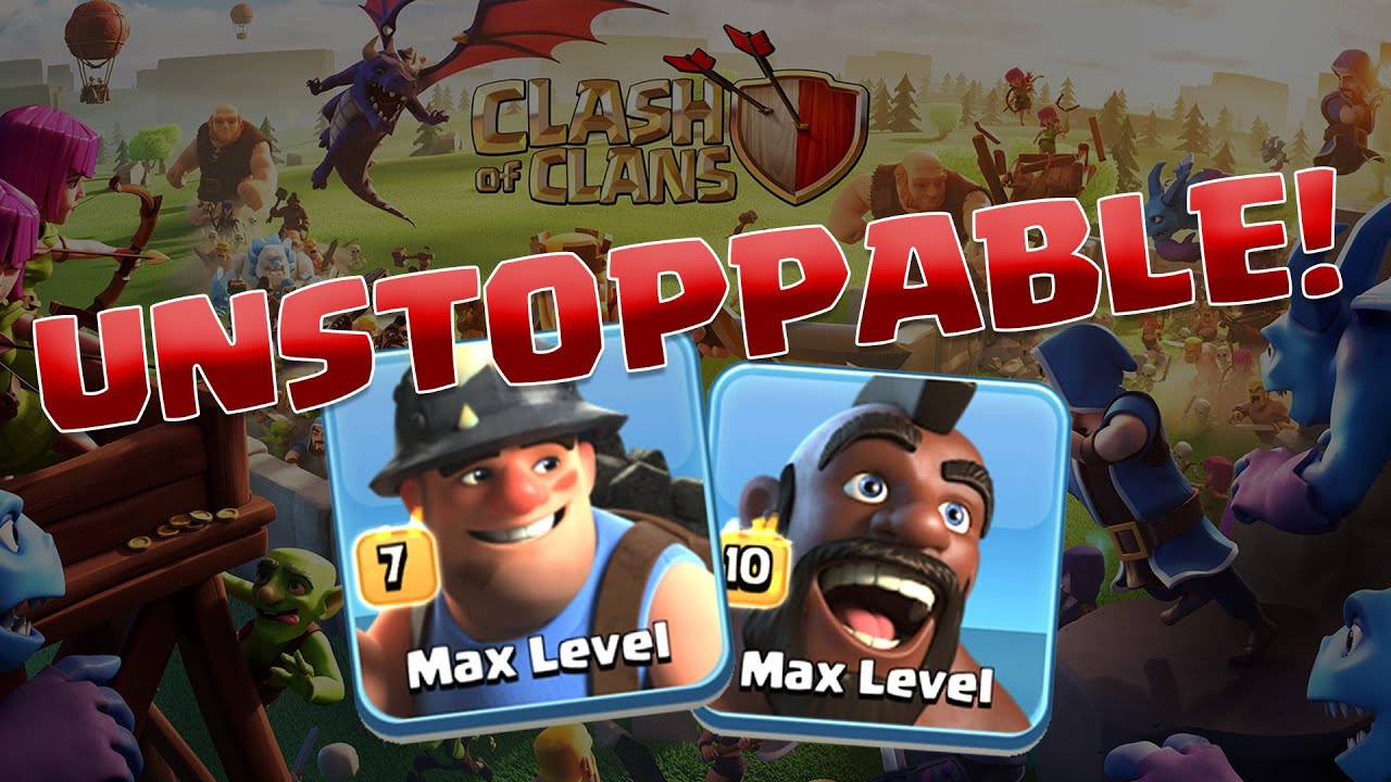 Unstoppable Attacks! Hybrid Miner/Hogs! - Clash of Clans