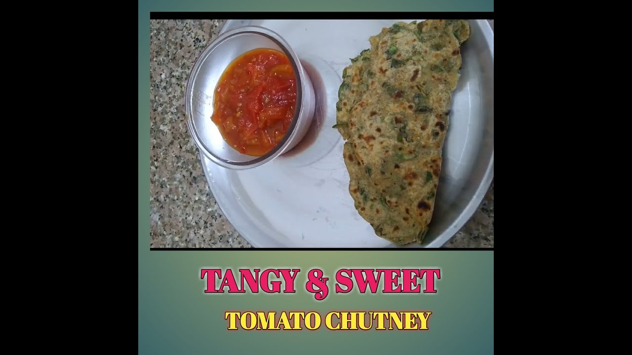 Tasty and healthy tomato chutney || Healthy alternate of tomato sauce for kids