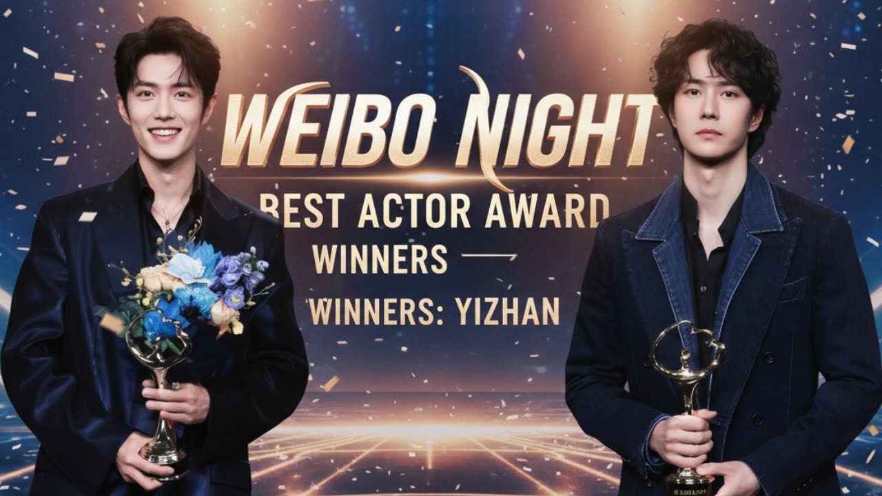 🔴Неожиданно: Сяо Чжань и Ван Ибо получили престижные награды на вечере WEIBO.