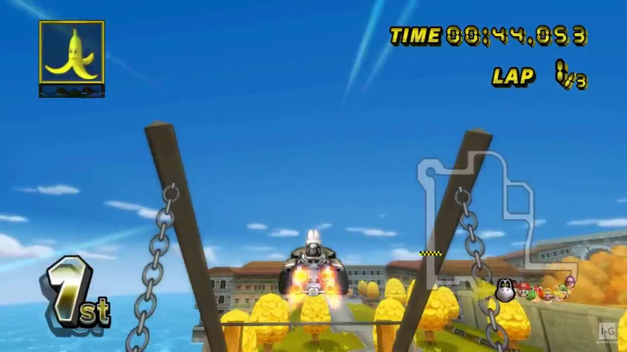 Mario Kart Wii Dry Bones Gameplay HD
