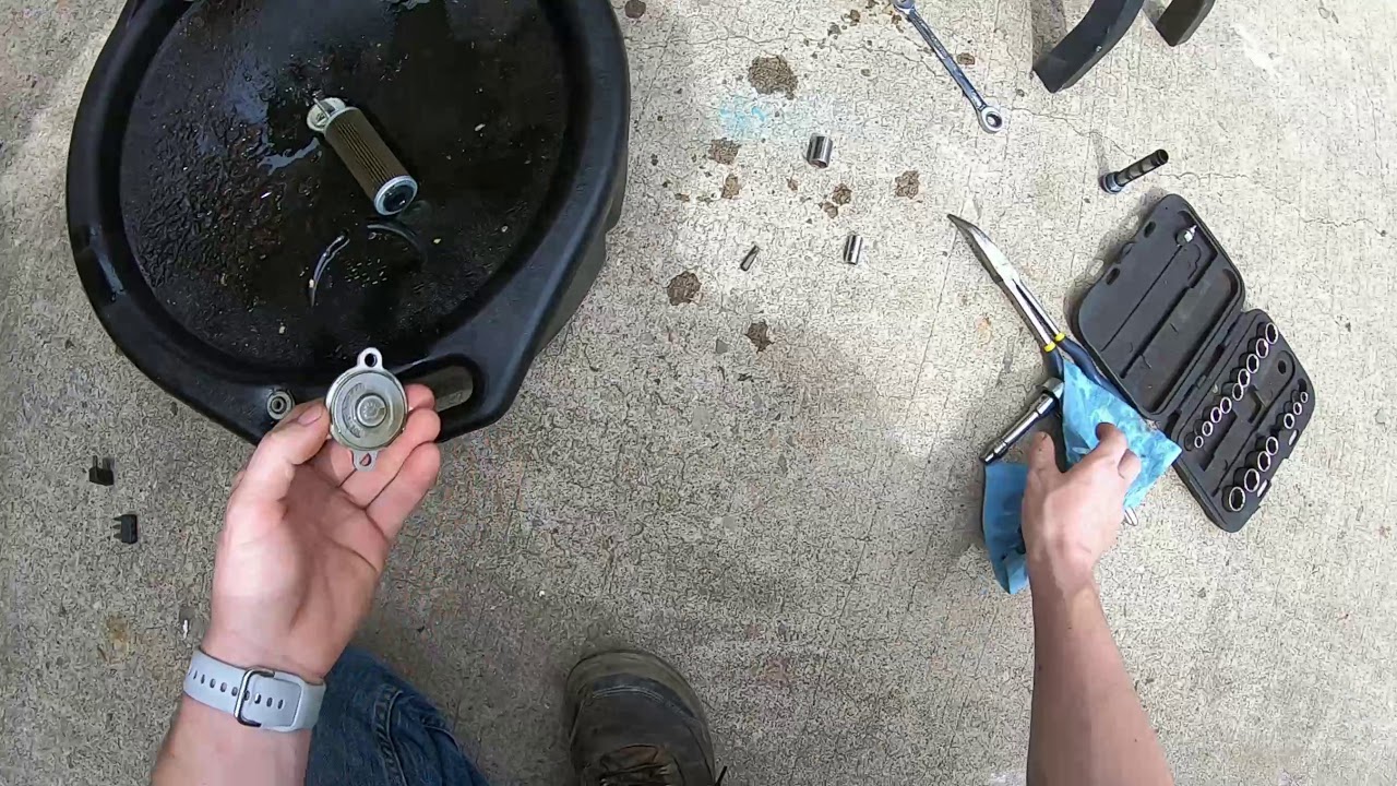 KTM 250 SXF how to change oil