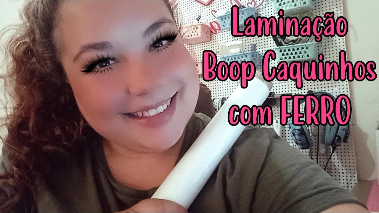 Bopp Caquinhos Laminação no Ferro Dica da Titia Lila