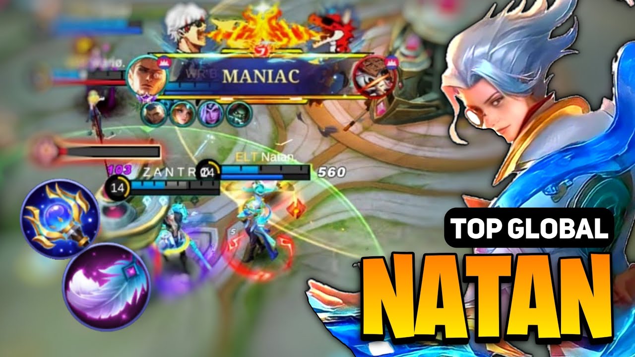 Natan Best Build 2023 [ Natan Top Global Gameplay ] Mobile Legends