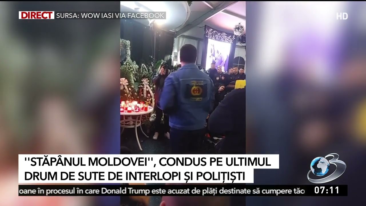 Înmormântarea lui Costel Corduneanu a blocat oraşul Iaşi. Sute de oameni au participat la funeralii