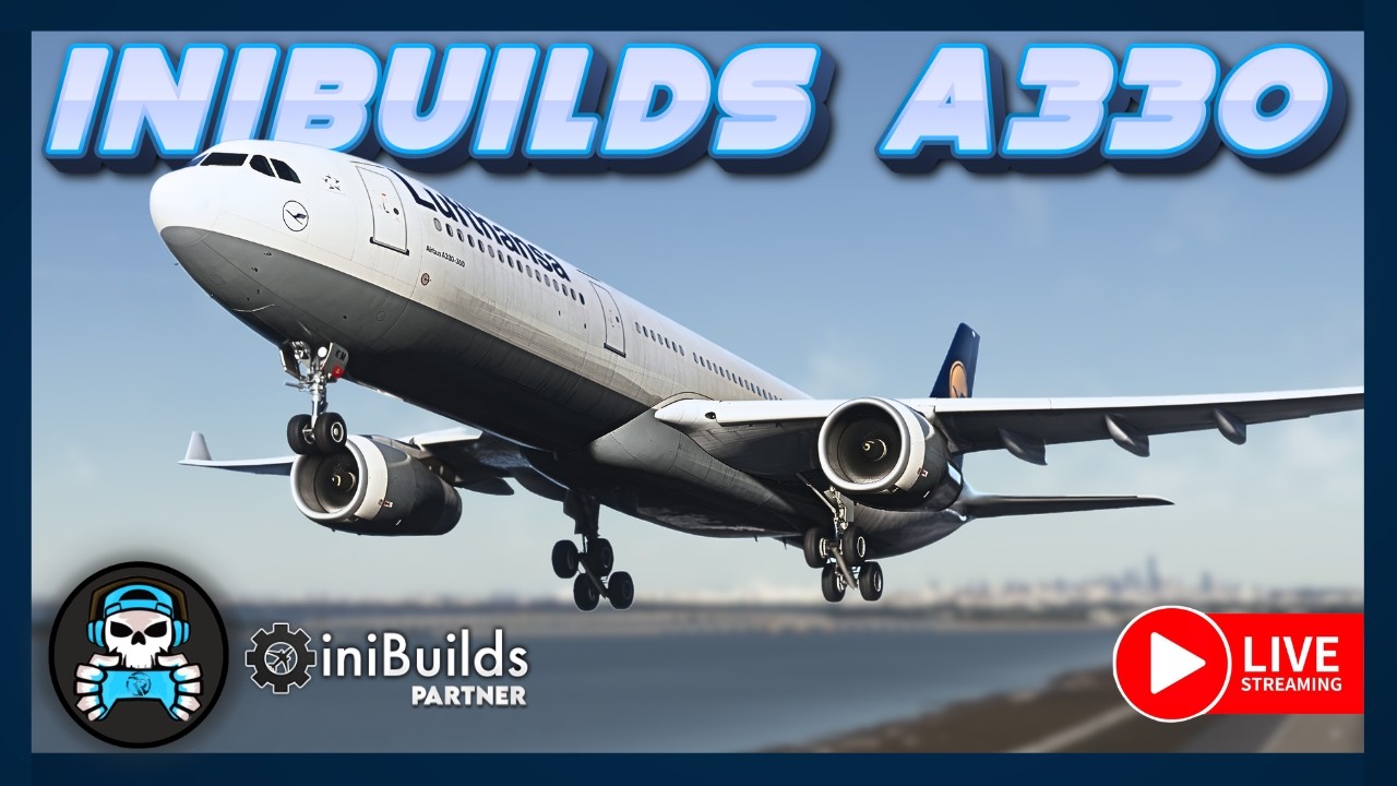 LONG HAUL | iniBuilds A330-300 | DLH | Subscribe | Follow | !discord