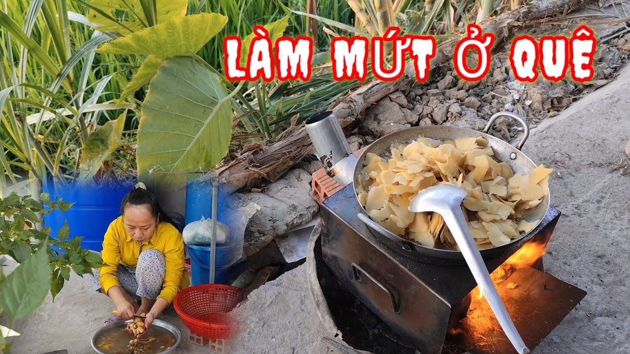 🌿|68| Một ngày đào gừng và rim mứt gừng tại nhà.