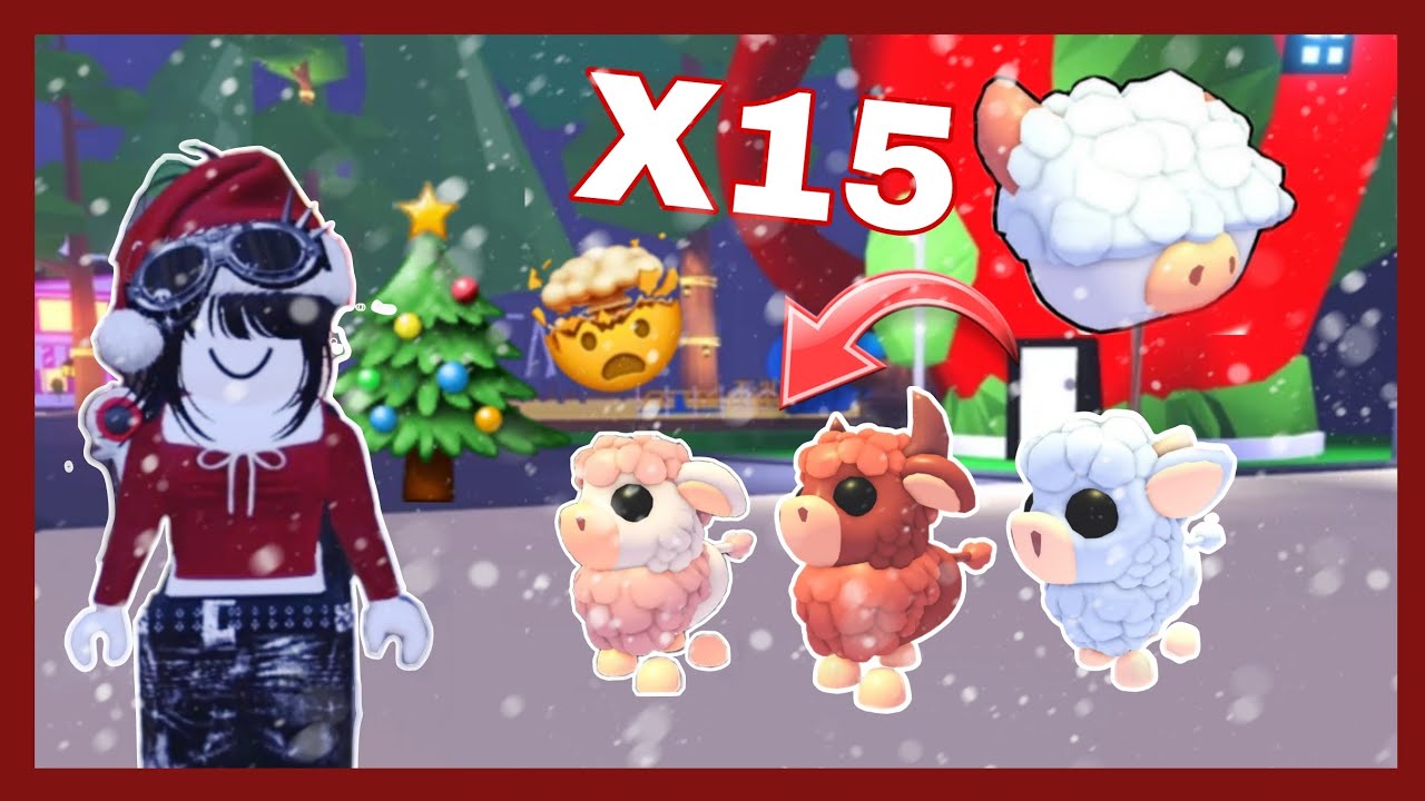 Abro 15 CAJAS DE VACAS NAVIDEÑAS en ADOPTME 🎄🎅 | sofivixz 