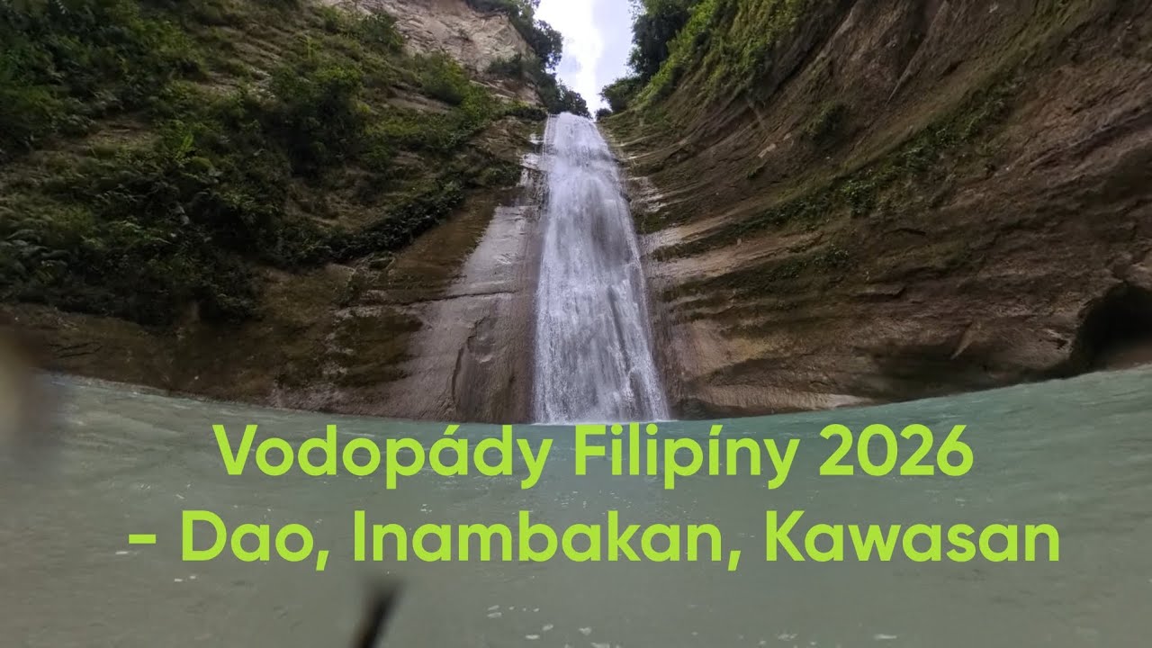 4K-Filipíny 2026-vodopády Dao, Inambakan, Kawasan